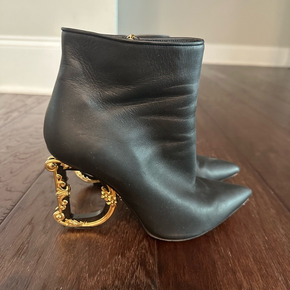 Dolce & Gabbana Baroque DG 105mm ankle boots - Picture 3 of 8